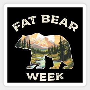 FAT BEAR WEEK Sticker